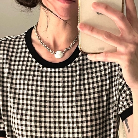 🌀Tiffany& Co. “please return to tiffany & co. new york” oval chain link necklace - Picture 11 of 11